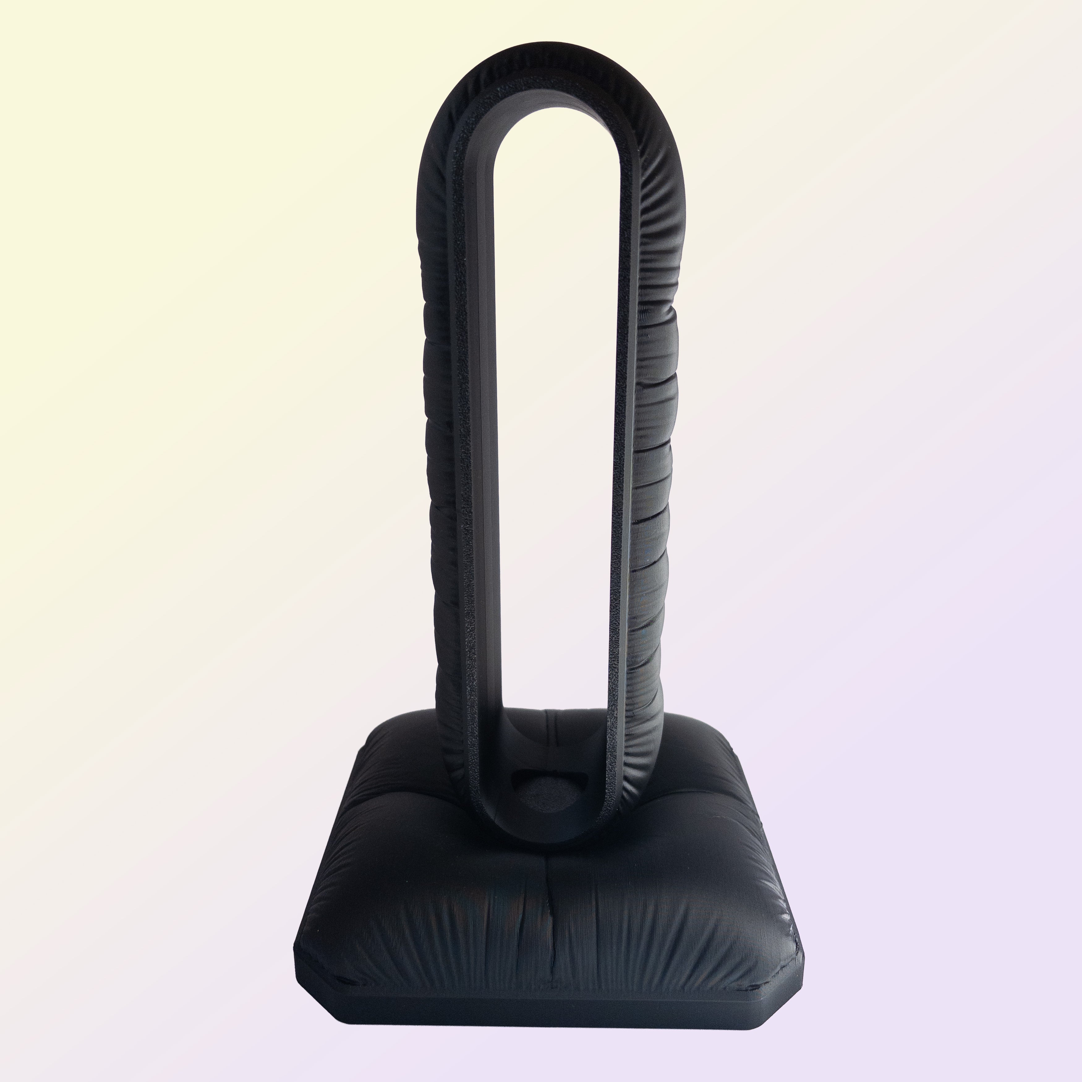 Cushion Headphone Stand Black Modern Desk Stand