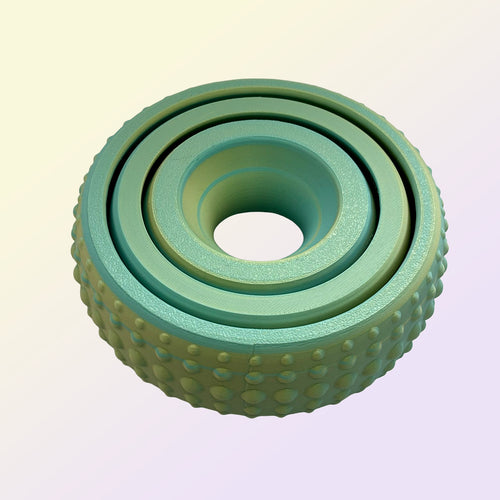 Jumbo Gyro Spinner, Light Teal