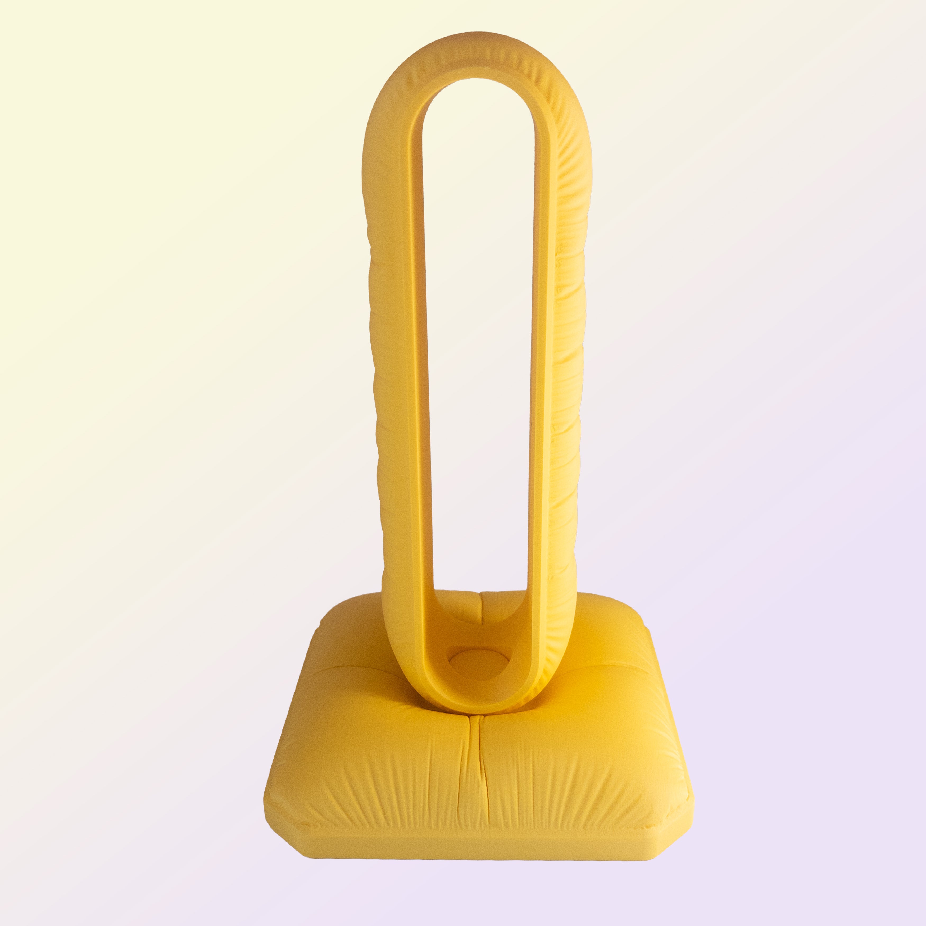 Cushion Headphone Stand Yellow Modern Desk Stand