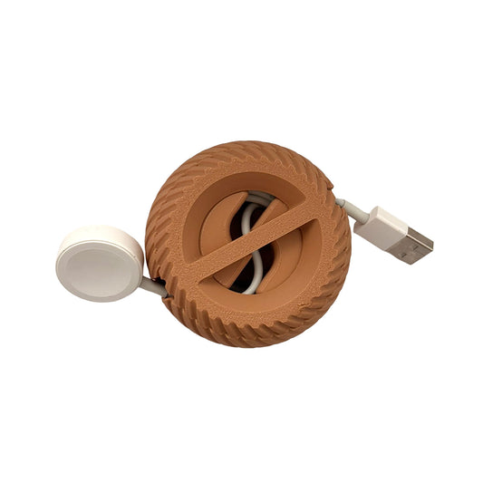 Cable Winder – Minimal Cord Organiser for Desk, Tech & Travel