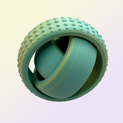 Jumbo Gyro Spinner, Light Teal